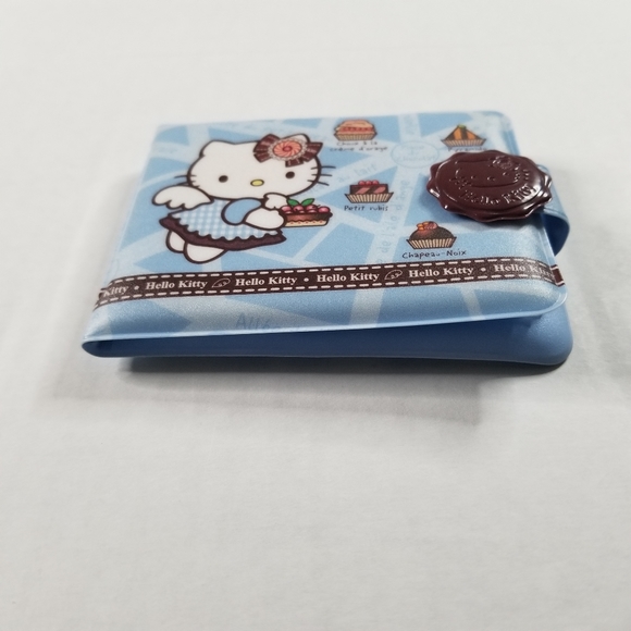 Hello Kitty Blue Angel Chocolate Snap Wallet Sanrio - Picture 3 of 10